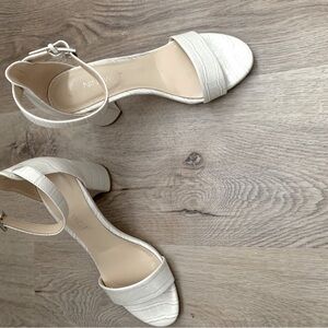 Nine West faux leather croc shoes 5